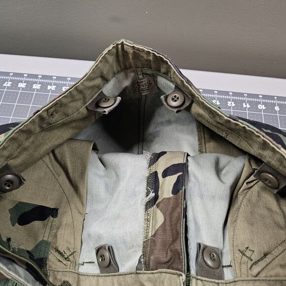 Vintage Cold Weather Trousers Medium Class 2 M81 Camouflage Army Combat 80s - Picture 5 of 16